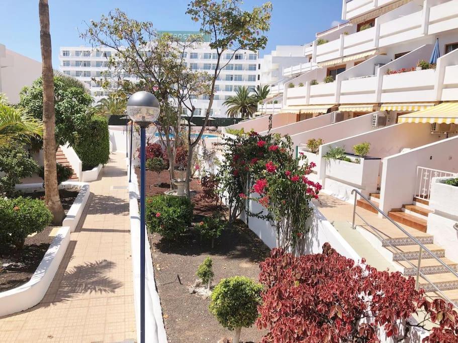 Apartamento Lucia Garden City Con Piscina Climatizada Playa Feñabe エクステリア 写真