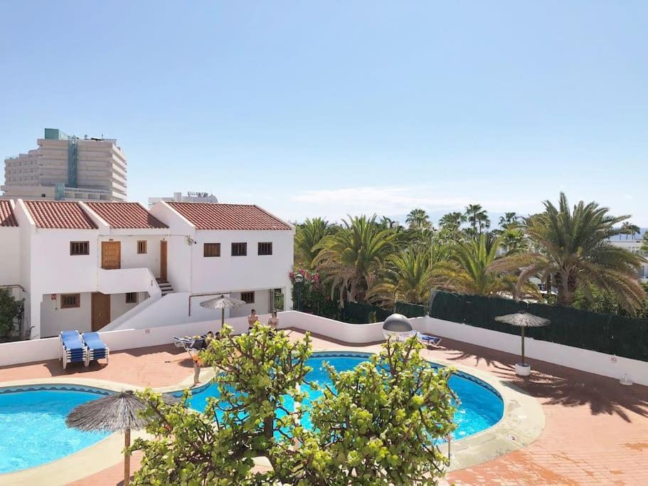 Apartamento Lucia Garden City Con Piscina Climatizada Playa Feñabe エクステリア 写真